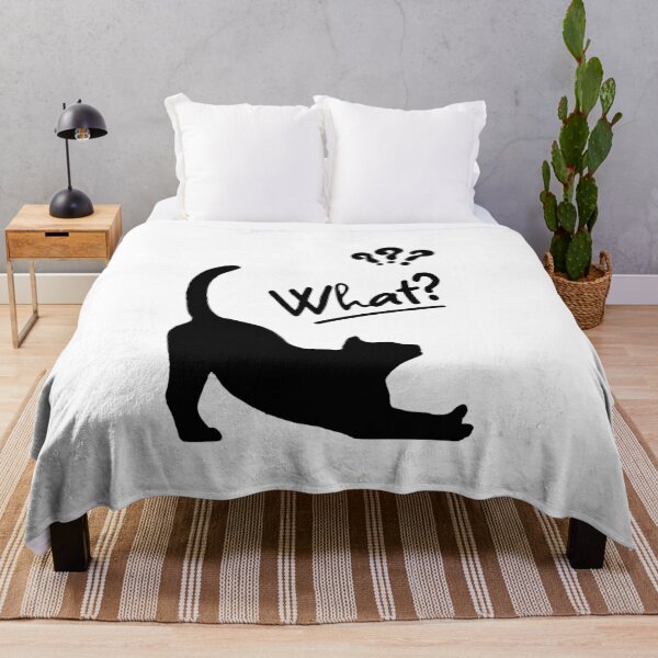 Item preview, What? Cute but Murderous Black Cat with Knife Funny Spooky T-Shirt designed and sold by World-Shop25.
