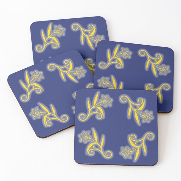 Item preview, Circles of Golden Lilies designed and sold by Elinda96.