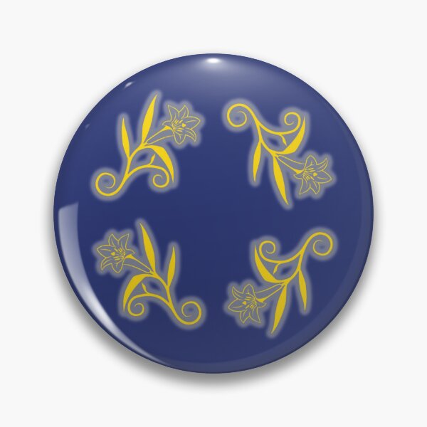 Item preview, Circles of Golden Lilies designed and sold by Elinda96.