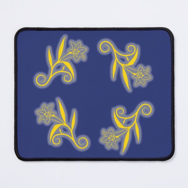 Item preview, Circles of Golden Lilies designed and sold by Elinda96.