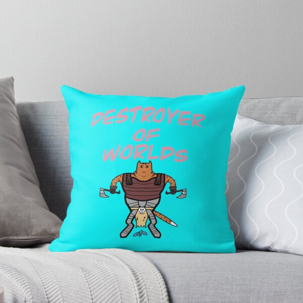 Item preview, Destroyer of Worlds Orange Cat Warrior designed and sold by KongusKing.