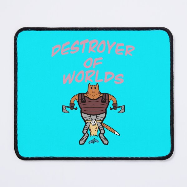 Item preview, Destroyer of Worlds Orange Cat Warrior designed and sold by KongusKing.