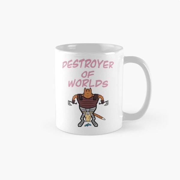 Item preview, Destroyer of Worlds Orange Cat Warrior designed and sold by KongusKing.