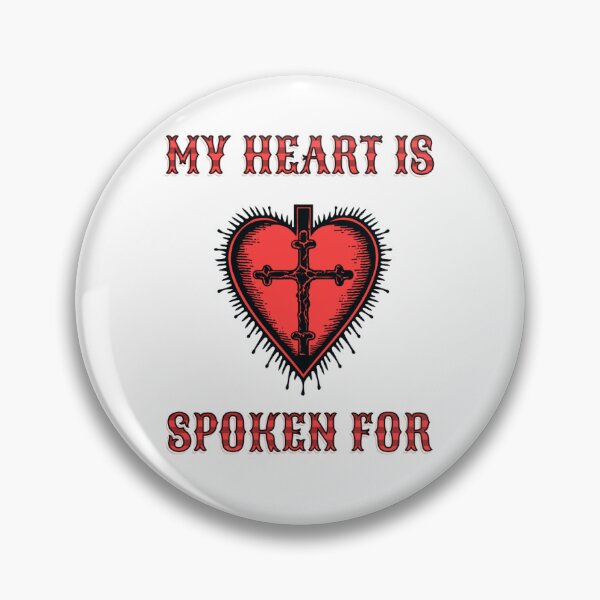 Item preview, My Heart is Spoken For designed and sold by TboneTreasures.