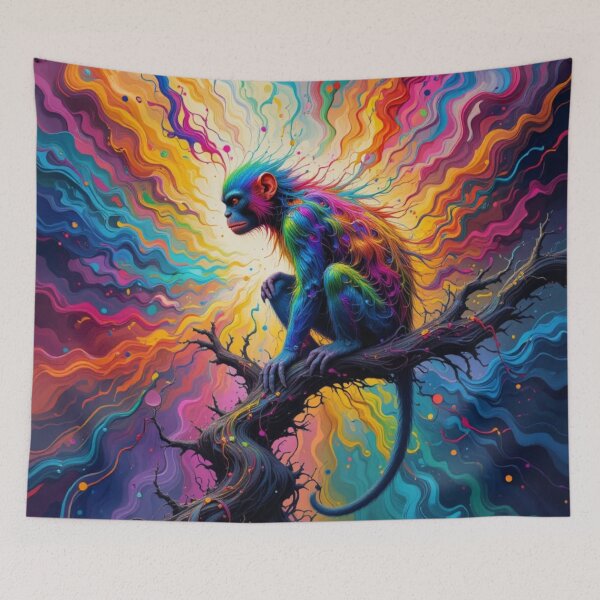 Item preview, The Spider Monkey designed and sold by cfbennettmedia.