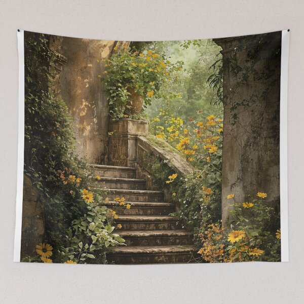 Item preview, Whispers of Spring Through the Archway designed and sold by oanaunciuleanu.