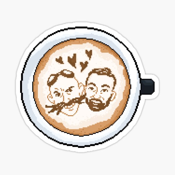 Vista previa del artículo con la obra «¡Café con leche de cabra austriaca al vapor!», diseñado y vendido por boywhatthehell.