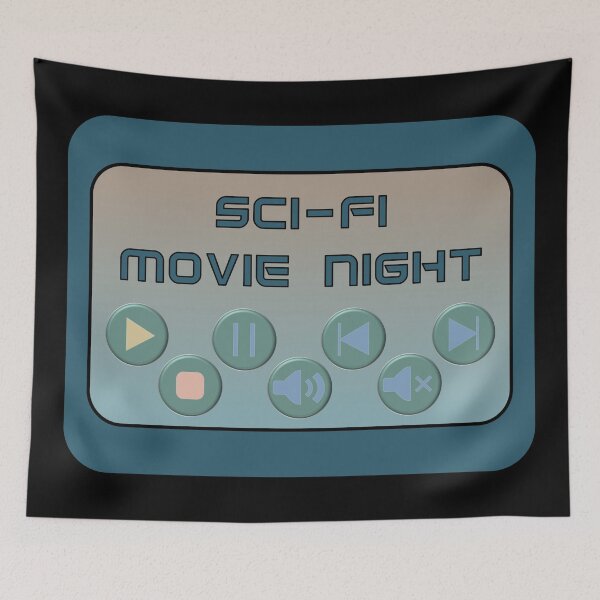 Item preview, Science Fiction Movie Night designed and sold by Elinda96.