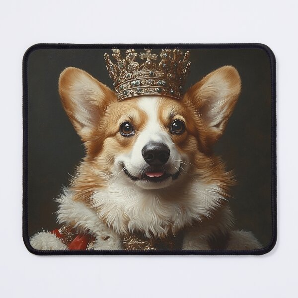 Item preview, Royal King Corgi - Animal Art designed and sold by Chrisjeffries24.