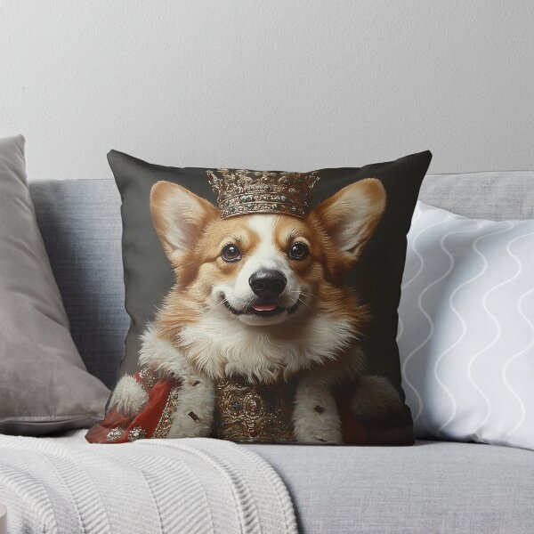 Item preview, Royal King Corgi - Animal Art designed and sold by Chrisjeffries24.