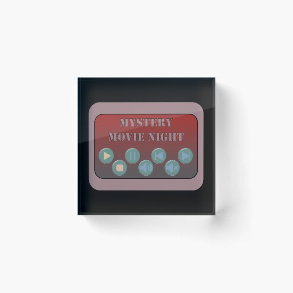 Item preview, Mystery Movie Night designed and sold by Elinda96.