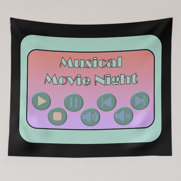 Item preview, Musical Movie Night designed and sold by Elinda96.