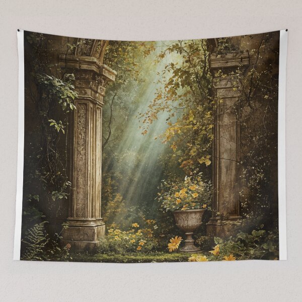 Item preview, Whispers of Spring Through the Archway designed and sold by oanaunciuleanu.