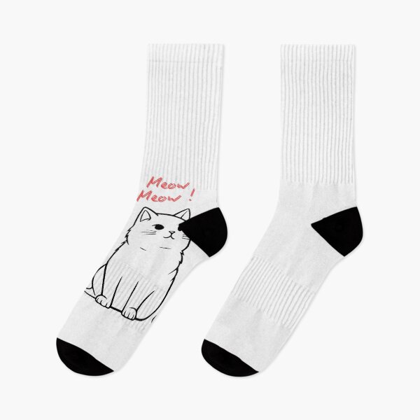Item preview, Meow Meow! Woof Woof! Funny Cat & Dog Best Friends Design designed and sold by World-Shop25.