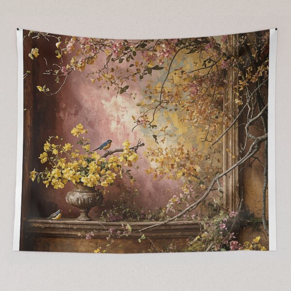 Item preview, Whispers of Spring Through the Archway designed and sold by oanaunciuleanu.