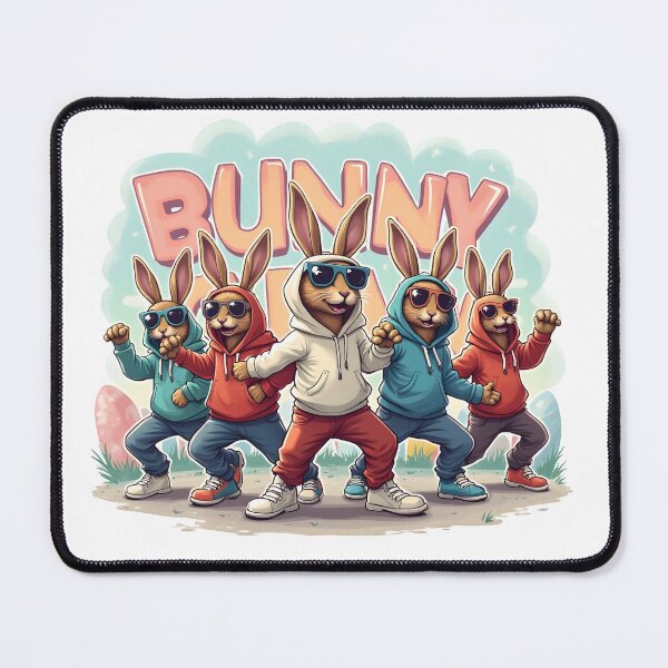 Item preview, Bunny Crew – Hoppin into Easter celebration gift designed and sold by PrintSticker.