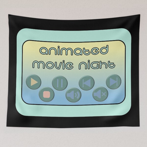 Item preview, Animated Movie Night designed and sold by Elinda96.
