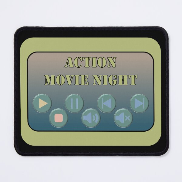 Item preview, Action Movie Night designed and sold by Elinda96.