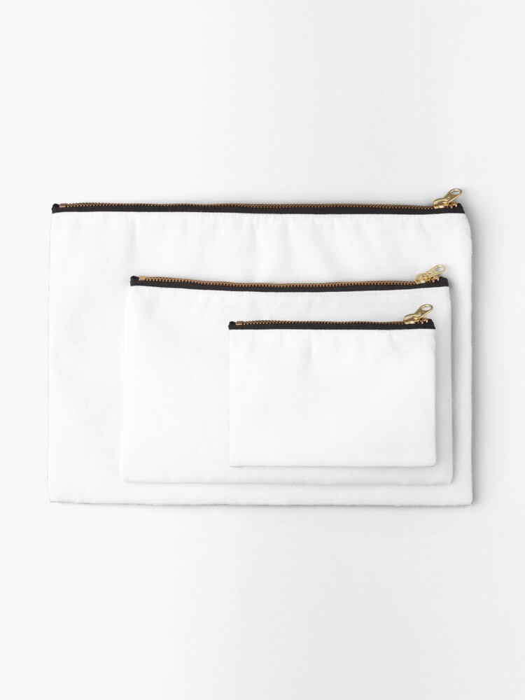 Thumbnail 2 of 4, Zipper Pouch, Born to Ride Forced to Work designed and sold by dkistlerart.