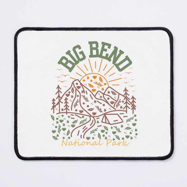 Item preview, Big Bend National State Park Classic Doodle T-shirt Sticker designed and sold by ThinkNature!.