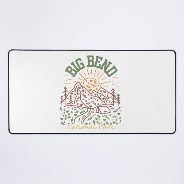 Item preview, Big Bend National State Park Classic Doodle T-shirt Sticker designed and sold by ThinkNature!.