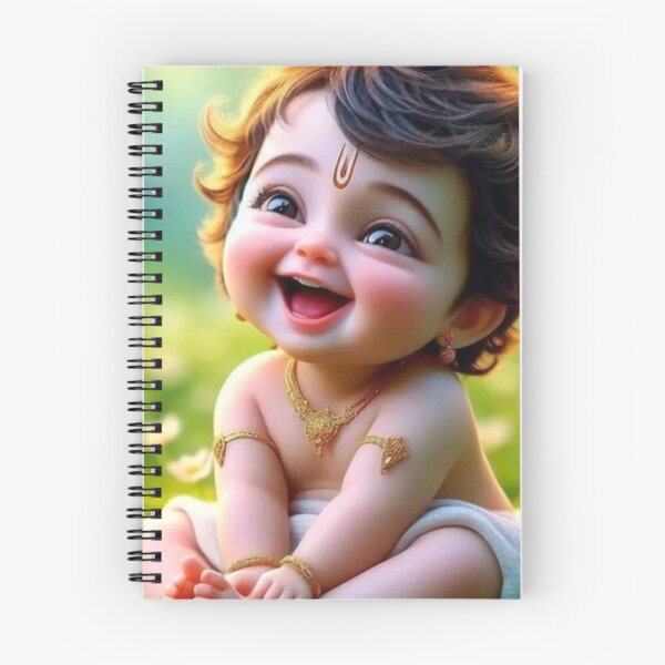Aperçu de l'œuvre Magnifique Bébé Krishna Art de l'Amour créée et vendue par Eshant.