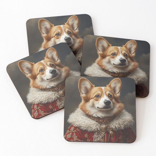 Item preview, Royal King Corgi - Animal Art designed and sold by Chrisjeffries24.