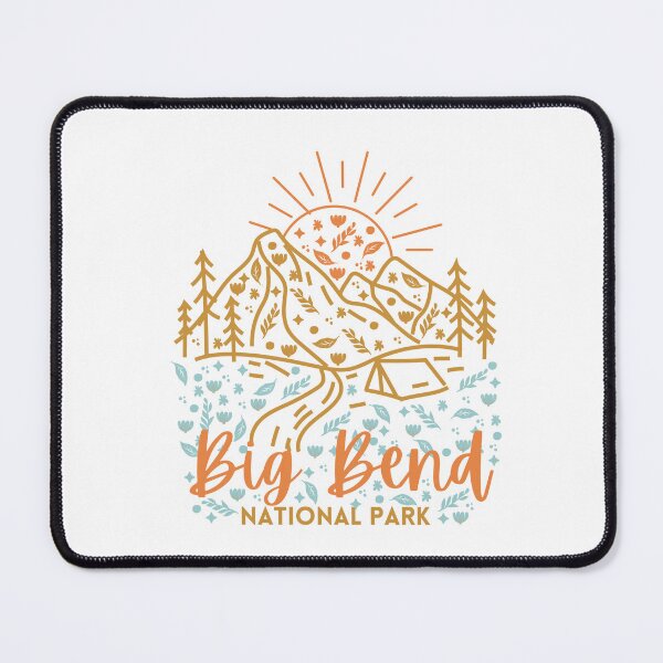 Item preview, Big Bend National State Park Classic Doodle T-shirt Sticker designed and sold by ThinkNature!.