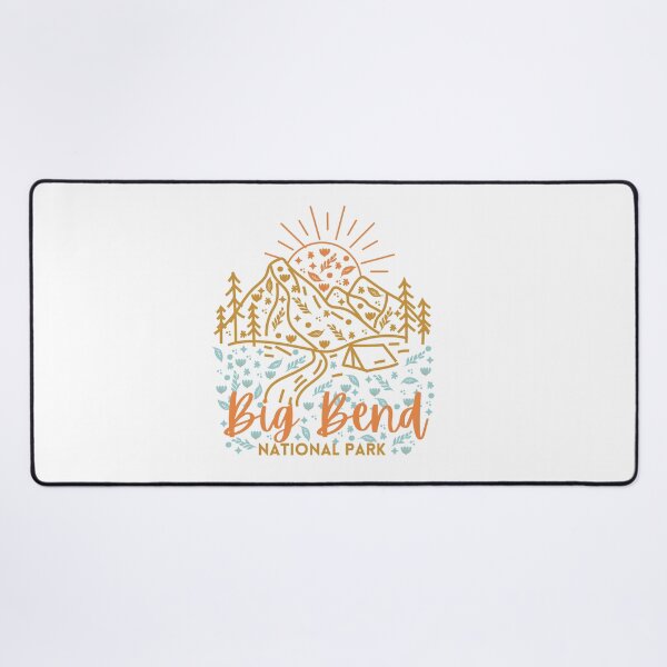 Item preview, Big Bend National State Park Classic Doodle T-shirt Sticker designed and sold by ThinkNature!.
