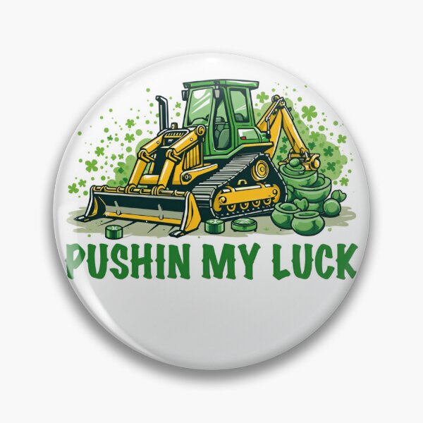 Artikelvorschau, Bulldozer Saint Paddys Bau Lustige Bauarbeiten entworfen und verkauft von ArtFromBeyond.
