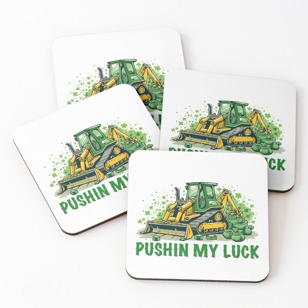 Item preview, Bulldozer Saint Paddys Construction Funny Construction Work designed and sold by ArtFromBeyond.