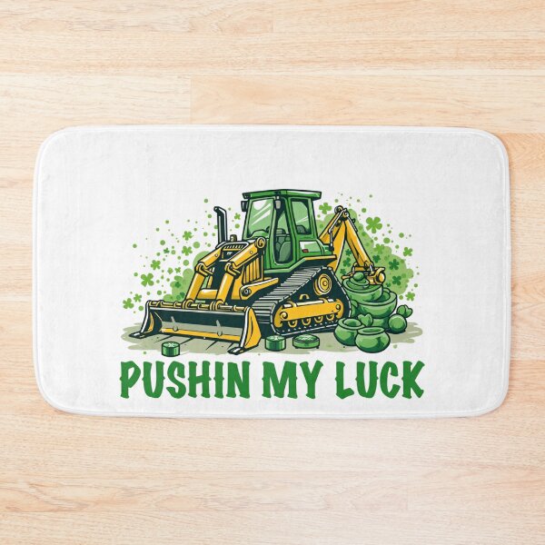 Item preview, Bulldozer Saint Paddys Construction Funny Construction Work designed and sold by ArtFromBeyond.