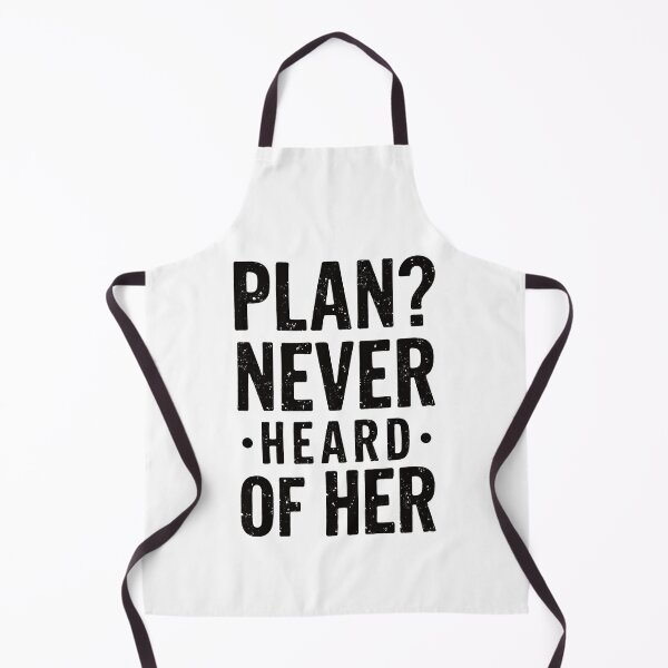 Item preview, Funny Typography. Plan? Never heard of her. designed and sold by twisted-dot.