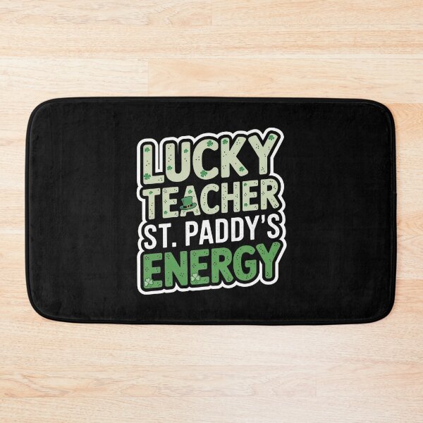 Item preview, Lucky Teacher St. Paddy’s Energy - Funny Irish Teacher Saying designed and sold by GRABAPSHOP.