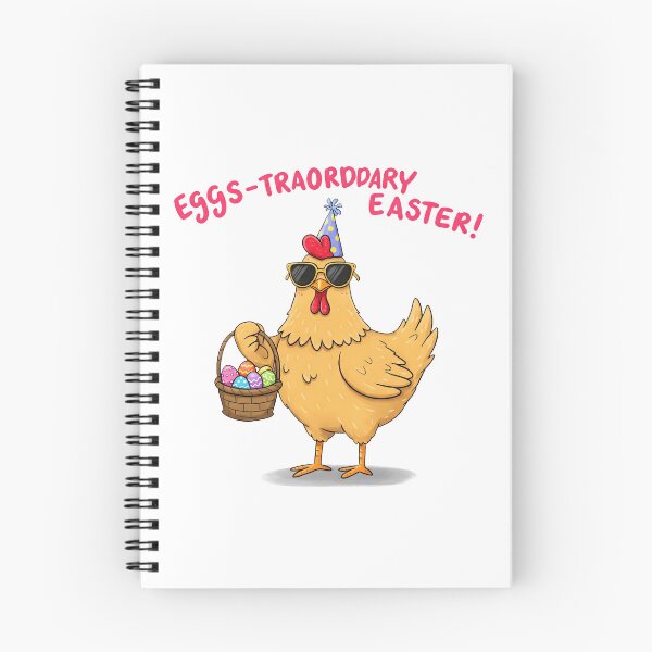 Item preview, Funny Chicken with Easter Eggs designed and sold by Drevorezkin.