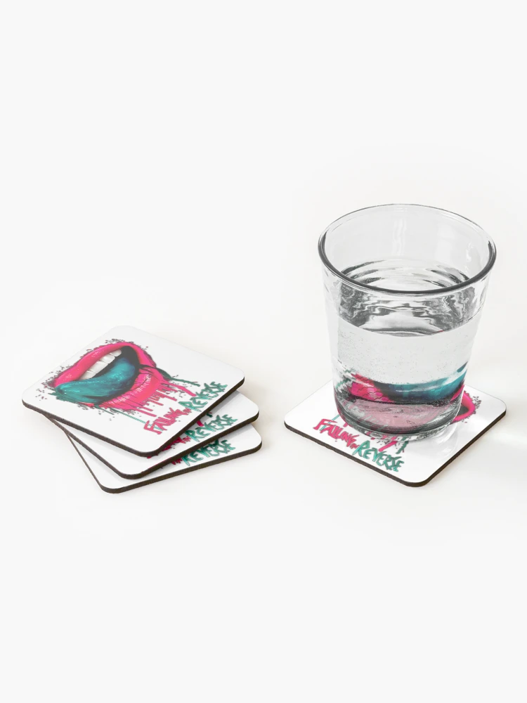 Thumbnail 2 of 5, Coasters (Set of 4), Falling In Reverse designed and sold by Design-Pricks.