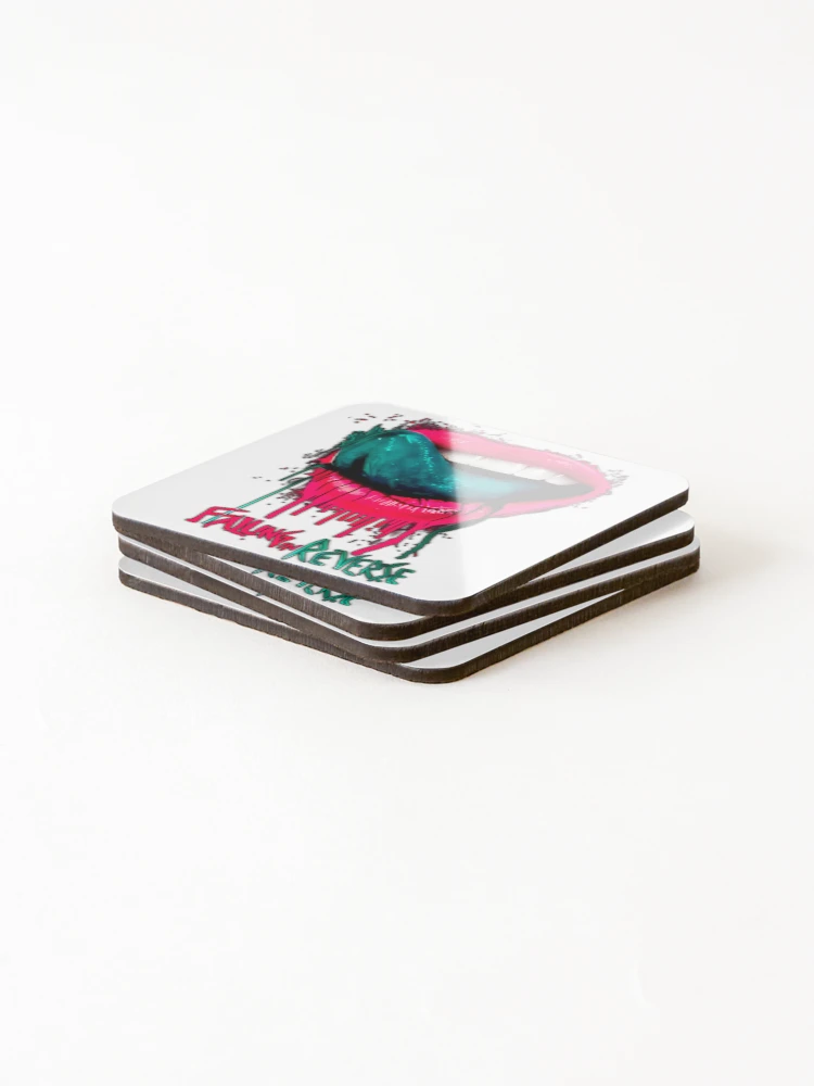 Thumbnail 4 of 5, Coasters (Set of 4), Falling In Reverse designed and sold by Design-Pricks.