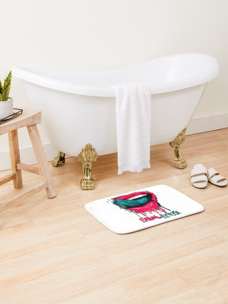 Thumbnail 2 of 6, Bath Mat, Falling In Reverse designed and sold by Design-Pricks.