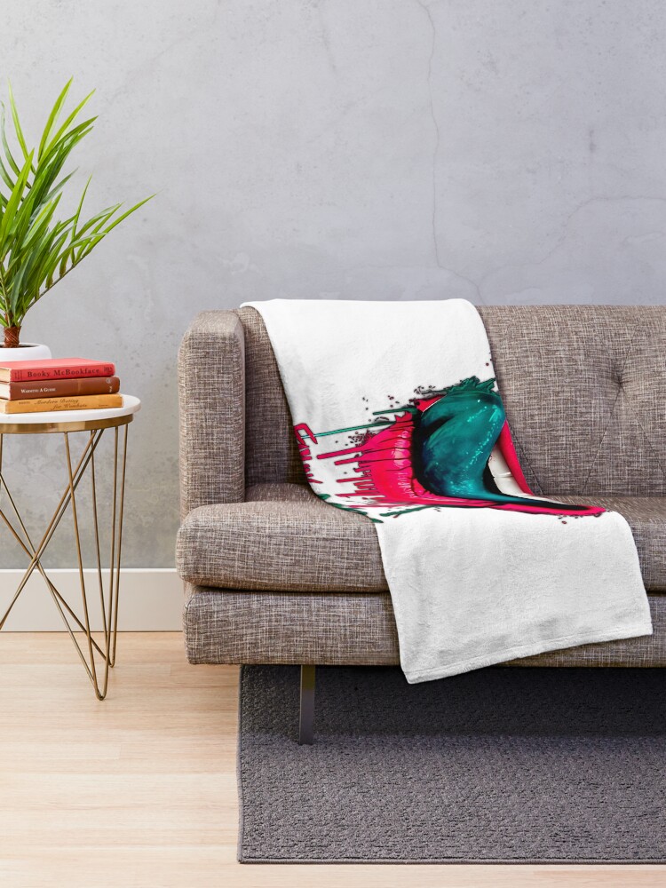 Thumbnail 2 of 6, Throw Blanket, Falling In Reverse designed and sold by Design-Pricks.