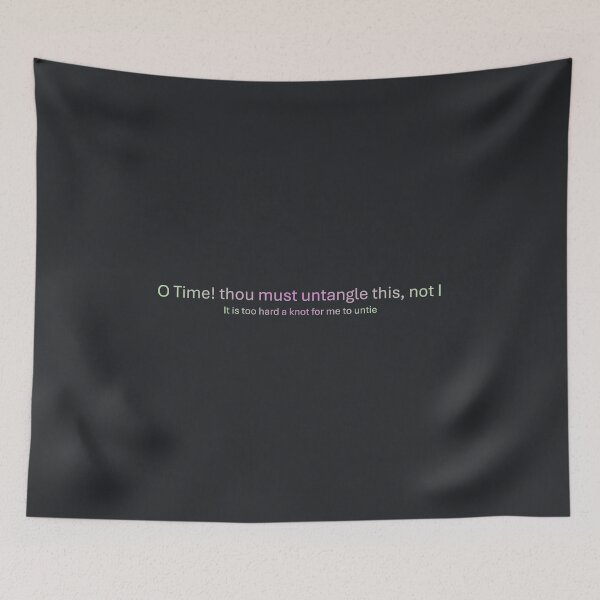 Item preview, Time Must Untangle This designed and sold by Elinda96.