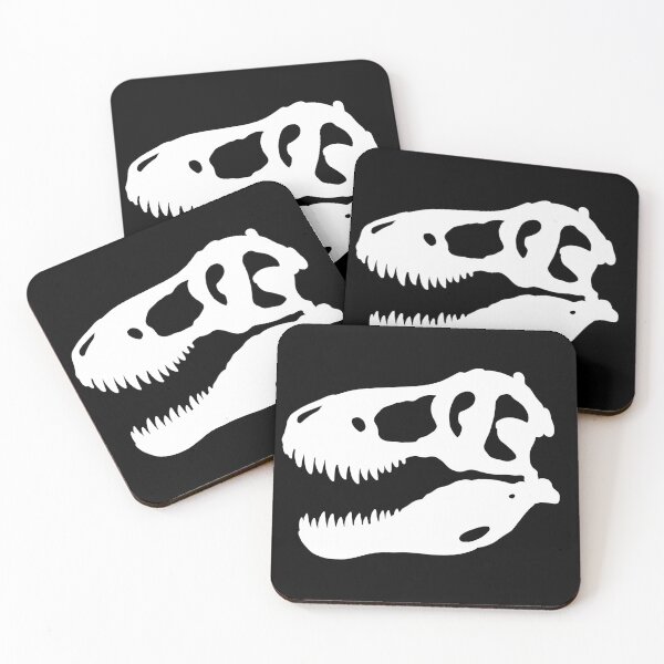 Item preview, Tyrannosaurus T Rex Fossil Skull - White designed and sold by Noktivus.