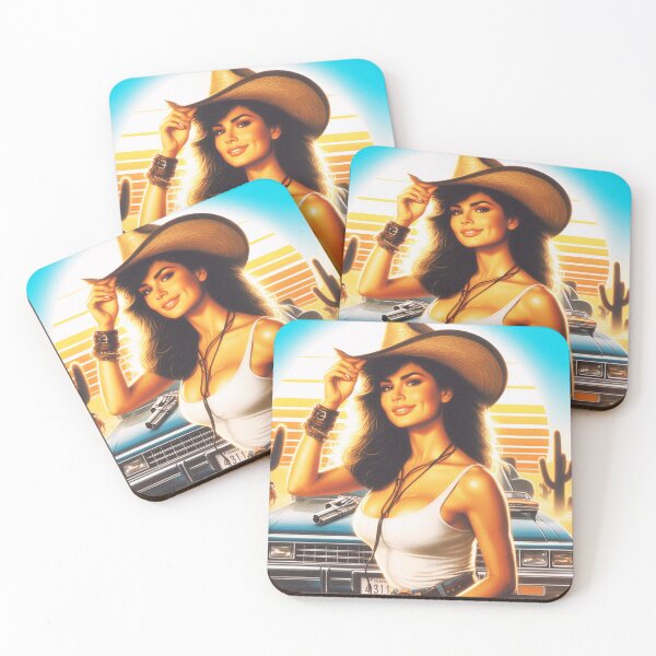 Item preview, Hot Cowgirl designed and sold by PulpVintage.