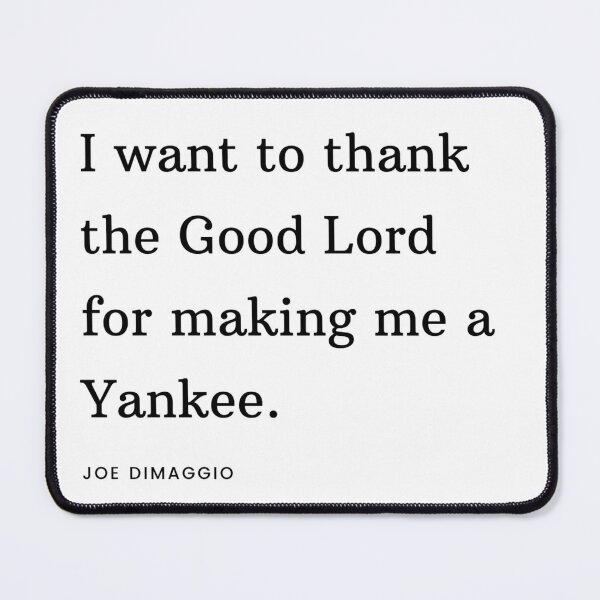 Item preview, Joe DiMaggio designed and sold by NJ-Fishbowl.