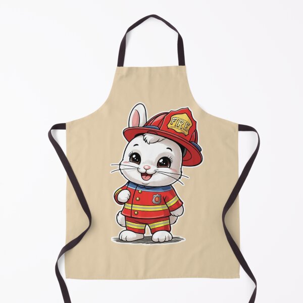 Item preview, Easter Bunny the Fireman designed and sold by Nature's Palette.