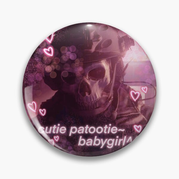 Item preview, Pink Cutie Patootie Simon ghost Riley babygirl cod designed and sold by tigerrrcat.