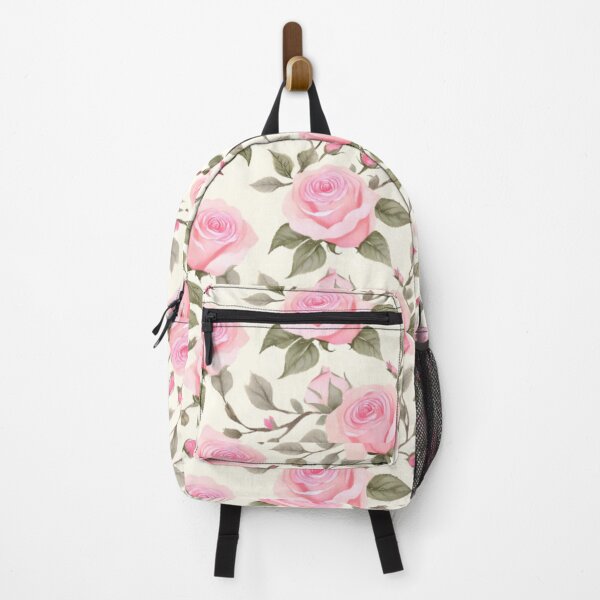 Item preview, Romantic Soft Pink Rose Pattern – Vintage Watercolor Floral designed and sold by LemonHorse.