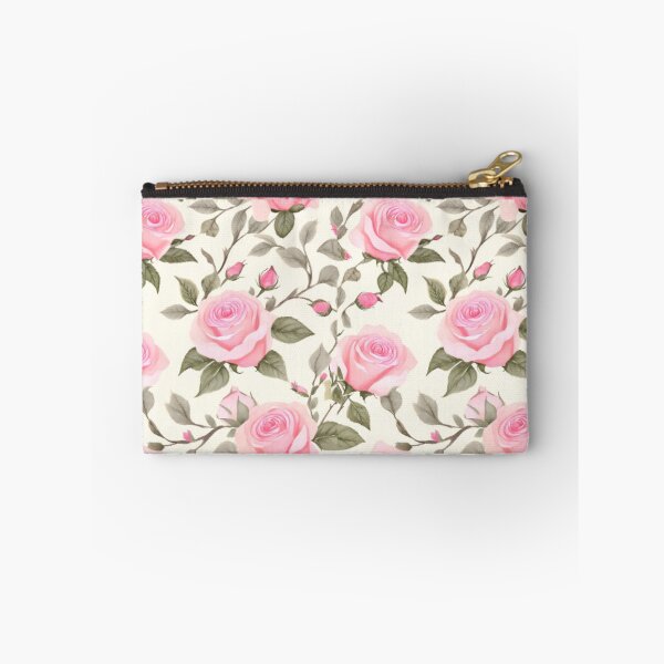 Item preview, Romantic Soft Pink Rose Pattern – Vintage Watercolor Floral designed and sold by LemonHorse.