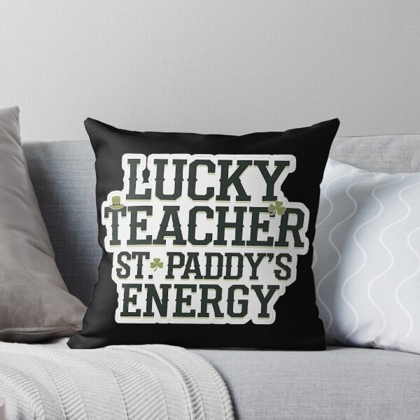 Item preview, Lucky Teacher St. Paddy’s Energy - Funny Irish Teacher Saying designed and sold by GRABAPSHOP.