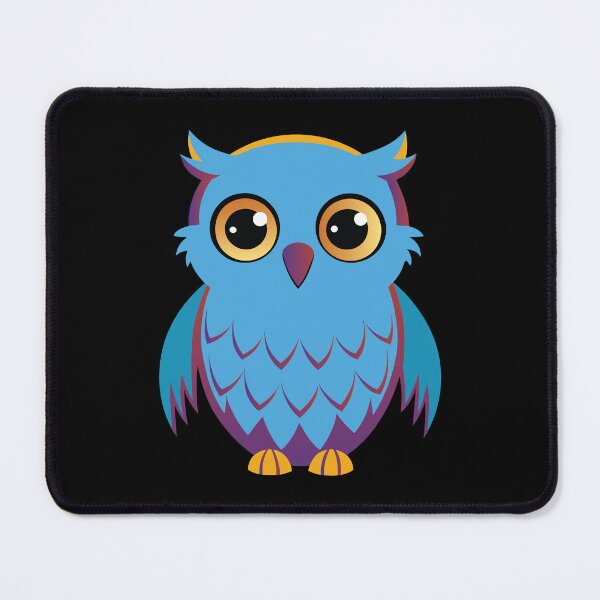 Item preview, CUTE OWL LOVERS - COLORFUL OWL - WILD BIRDS designed and sold by Gihan-Design.