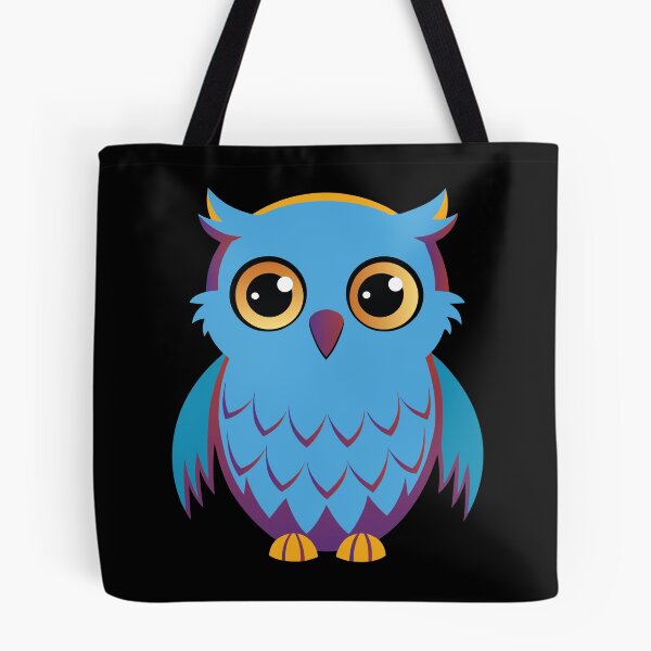 Item preview, CUTE OWL LOVERS - COLORFUL OWL - WILD BIRDS designed and sold by Gihan-Design.